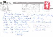 POSTAL MODERNA manera grasa de Clavary