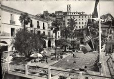 POSTAL MODERNA hotel de Beausoleil que restaura a almirante de Grasse