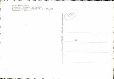 POSTAL MODERNA hotel de Beausoleil que restaura a almirante de Grasse