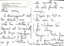 POSTAL MODERNA capital graso de la catedral vieja de Notre Dame de la perfumería en la ciudad vieja