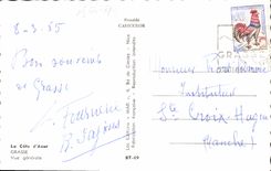 CPM Grasse Vue generale 