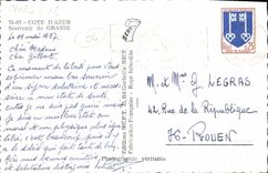 POSTAL MODERNA para recordar de graso
