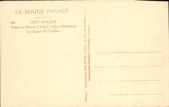 CPA Route de Menton a Sospel 