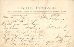 Ruinas de Cimiez de la POSTAL de la VENDIMIA Niza de la arena