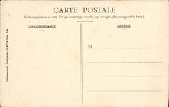 Catarata de la POSTAL de la VENDIMIA del lobo y de las cascadas de restauración de Courmes Ligne del sur de los alrededores de las excursiones de Francia de Niza