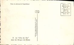 CPA La Clue du Var dans les Gorges de Daluis