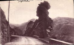 CPA Le Sphynx Entree des Gorges de Daluis 