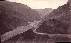 CPA Route des Gorges de Daluis Dans la Haute Vallee du Var