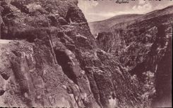 CPA Le Var dans les Gorges de Daluis 