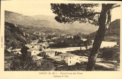 CPA Drap Environs de Nice 