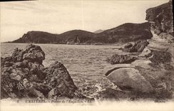 Puntos de Esterel de la POSTAL de la VENDIMIA de Esquillon