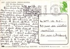 CPM Eze Vieille rue pittoresque 