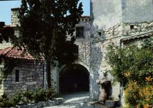 POSTAL MODERNA una calle típica vieja