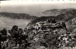 CPA Eze Le Nid d'Algle Vue Generale Le Cap Ferrat 