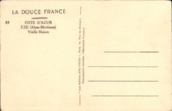 CPA Eze Vieille Maison