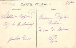 El agua de la torre de la POSTAL de la VENDIMIA Niza de Vesubie tiene Gairant