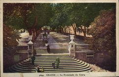 POSTAL Promeande graso de la VENDIMIA del curso