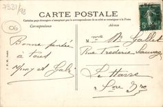 CPA Grasse Le Boulevard Fragonard 