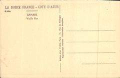 CPA Grasse Vieille Rue 