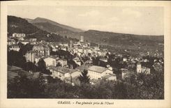 Opinión grasa de la POSTAL de la VENDIMIA tomada al oeste