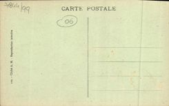 Opinión grasa de la POSTAL de la VENDIMIA tomada al oeste