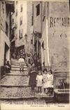 CPA Grasse Rue de la Fontette Enfants