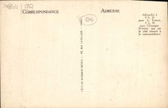 Calle grasa de la POSTAL de la VENDIMIA de los niños de Fontette