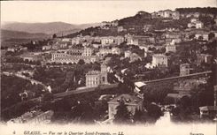 CPA Grasse Vue sur le Quartier Saint Francois