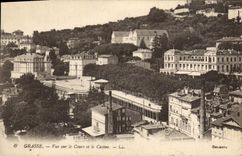 CPA Grasse Vue sur le Cours et le Casino