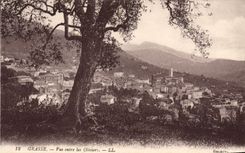 CPA Grasse Vue entre les Oliviers 