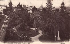 CPA Grasse Le Jardin Public 