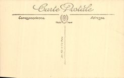 POSTAL de la VENDIMIA grasa la fuente del curso