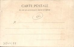 La vista artística de Grasse de la POSTAL de la VENDIMIA inscribe las ovejas de los Aceituna-árboles