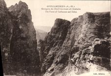 CPA Guillaumes Gorges de Guillaumes et Daluis 