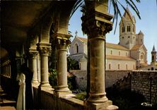 MODERN CARD Island Saint Honorat Cannes the new cloister
