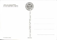 MODERN CARD Island Saint Honorat Cannes the old cloister