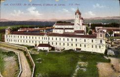 CPA Cannes Ile St Honorat L'Abbaye de Lerins 