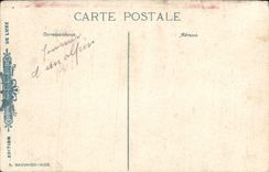 VINTAGE POSTCARD Cannes Island St Honorat the Abbey of Lerins