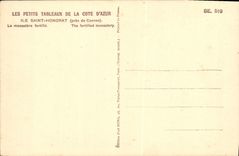 VINTAGE POSTCARD Ile Honorat Saint the Monastery strengthens