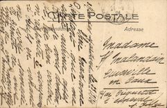 VINTAGE POSTCARD of Lerins Saint Honorat the Keep Room of rez of roadway