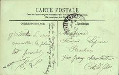 VINTAGE POSTCARD the Honorat Saint a Heavy swell