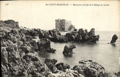 CPA lle Saint Honorat Monastere fortifie de l'Abbaye de Lerins