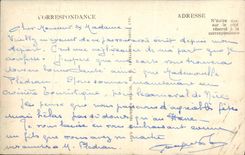 VINTAGE POSTCARD Sainte the Marguerite the Fortress seen of the Sea