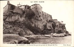 VINTAGE POSTCARD Cannes Sainte the Marguerite Prison of the iron mask