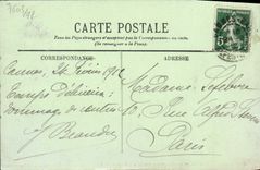 VINTAGE POSTCARD of Lerins Sainte Marguerite Rocks