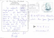 CPM Juan les Pins Vue generale La plage 