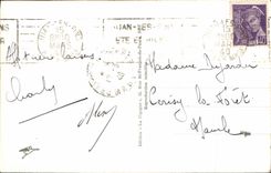 Pinos de Juan de la POSTAL de la VENDIMIA el bulevar de Sateil y de la playa