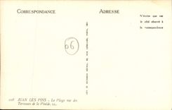 Pinos de Juan de la POSTAL de la VENDIMIA la playa vista de las terrazas del bosque del pino