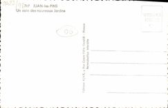 CPA Juan les Pins Un Coin des nouveuax Jardins 