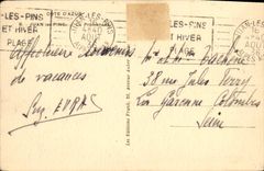 Pinos de Juan de la POSTAL de la VENDIMIA el glaciar de la caminata